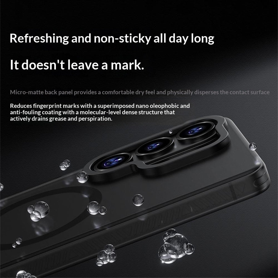 BENKS For Samsung Galaxy S26+ Magnetic Case PC + TPU Matte Phone Cover