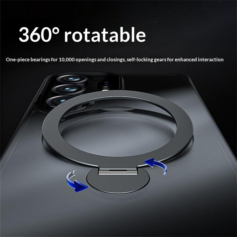 BENKS for Samsung Galaxy S26 Ultra Magnetic Case Rotary Ring Kickstand TPU + PC Phone Cover