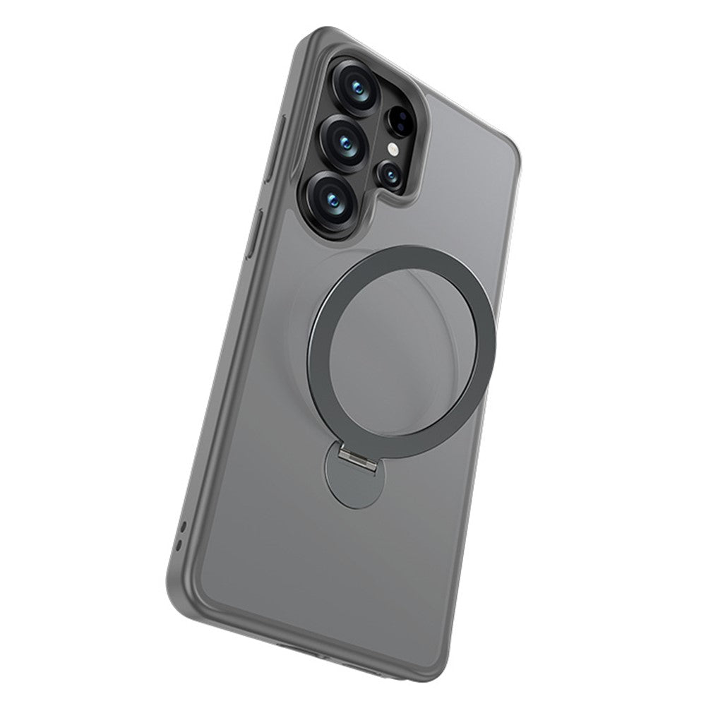 BENKS for Samsung Galaxy S26 Ultra Magnetic Case Rotary Ring Kickstand TPU + PC Phone Cover