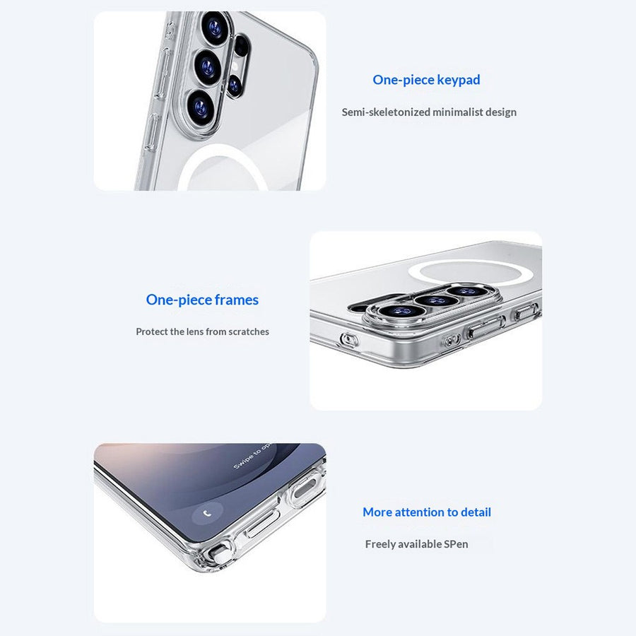 BENKS For Samsung Galaxy S26 Ultra Magnetic Case TPU PC Clear Phone Cover