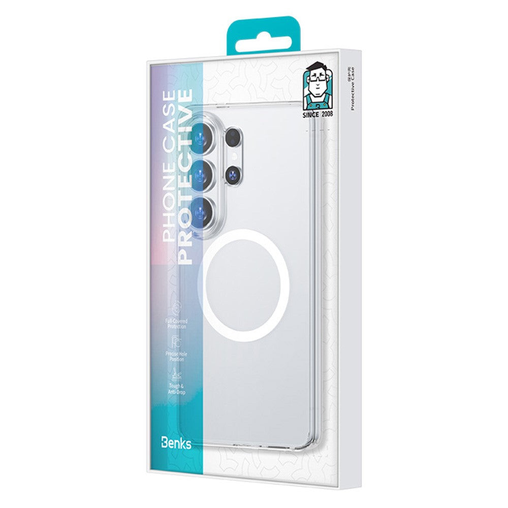 BENKS For Samsung Galaxy S26 Ultra Magnetic Case TPU PC Clear Phone Cover