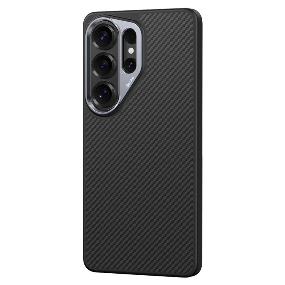 BENKS Y2 for Samsung Galaxy S26 Ultra Magnetic Case 600D Aramid Fiber PC + TPU Phone Cover