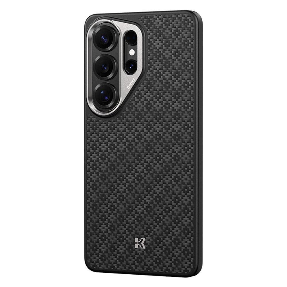BENKS Y2 for Samsung Galaxy S26 Ultra Magnetic Case Woven Texture Aramid Fiber TPU Phone Cover