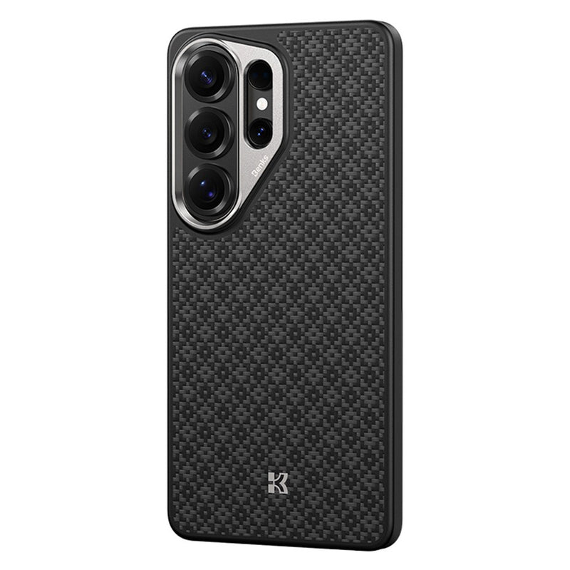 BENKS Y2 for Samsung Galaxy S26 Ultra Magnetic Case Woven Texture Aramid Fiber TPU Phone Cover