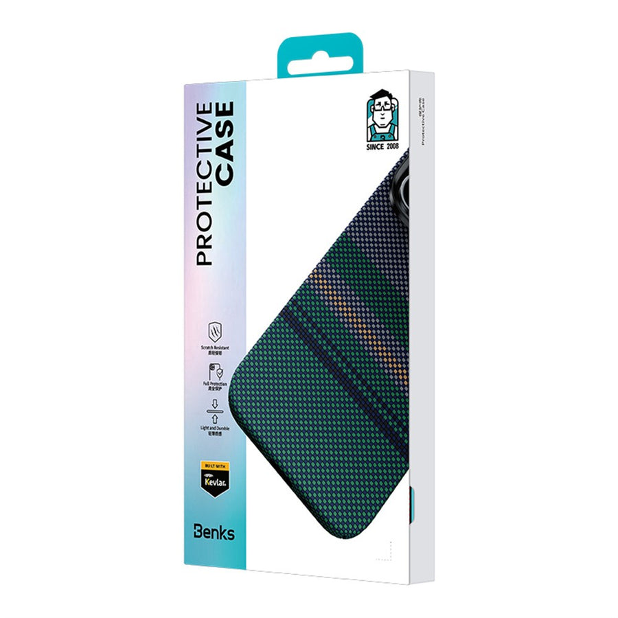 BENKS Y1 For Samsung Galaxy S26 Ultra Magnetic Case Aramid Fiber TPU Aurora Phone Cover