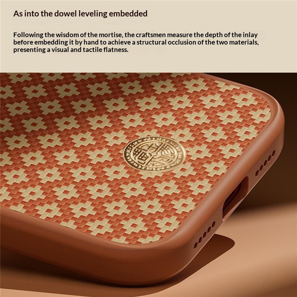 BENKS for iPhone 18 Pro / 17 Pro Magnetic Case Aramid Fiber Shockproof Cover with Golden Badge Decor