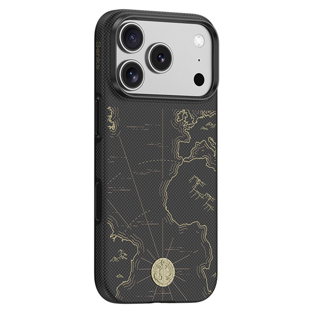 BENKS Zhen Dun X1 for iPhone 17 Pro Max Magnetic Case Aramid Fiber Full-Coverage Phone Cover