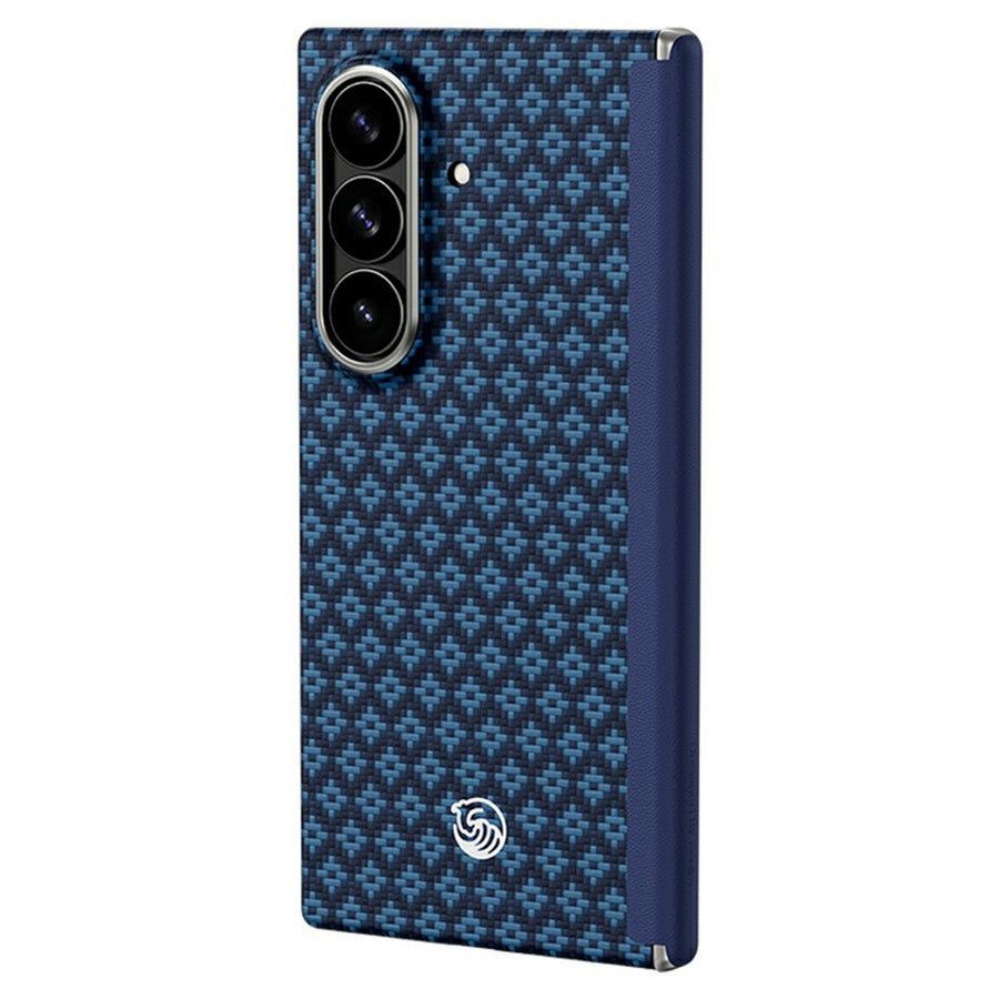 BENKS for Samsung Galaxy Z Fold8 Ultra Magnetic Case Hinge Protection Woven Texture Aramid Fiber Protective Phone Cover