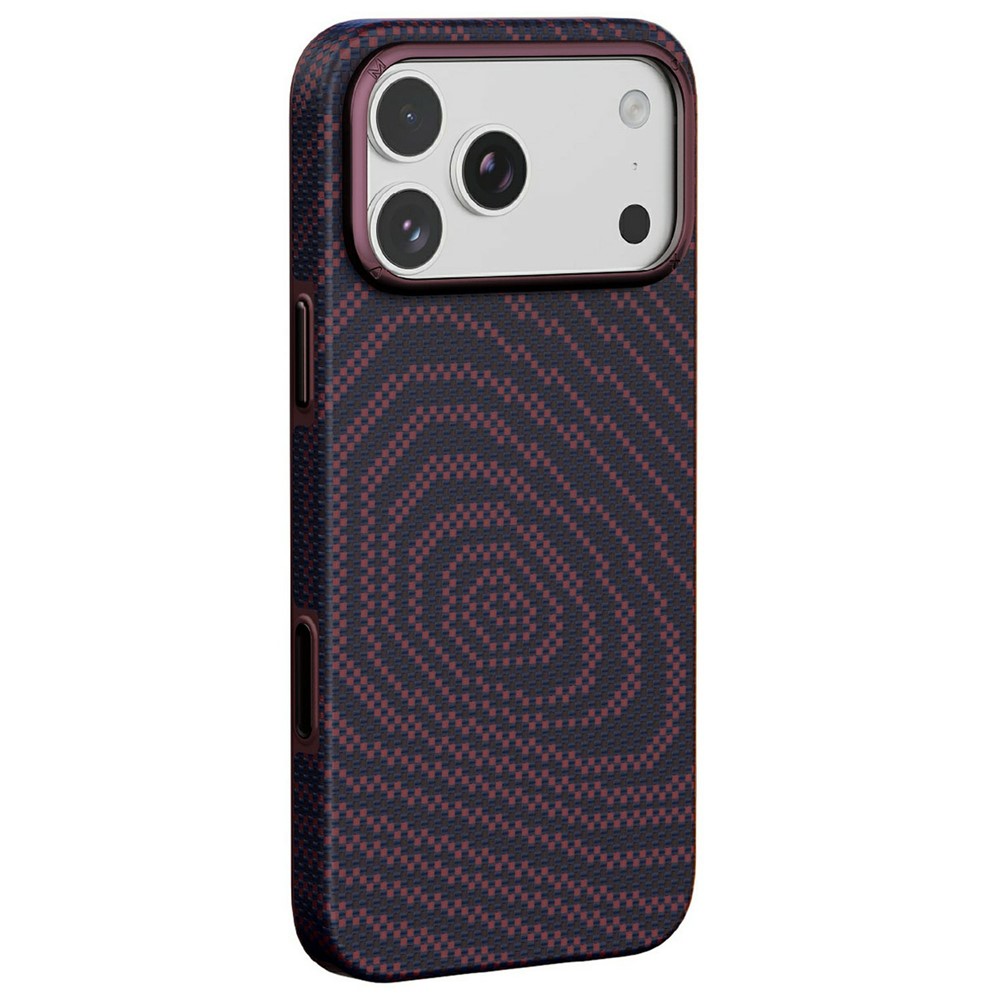 MOMAX SoMa Carbon Case for iPhone 17 Pro & 18 Pro, 1500D Aramid Fibre, photo 2