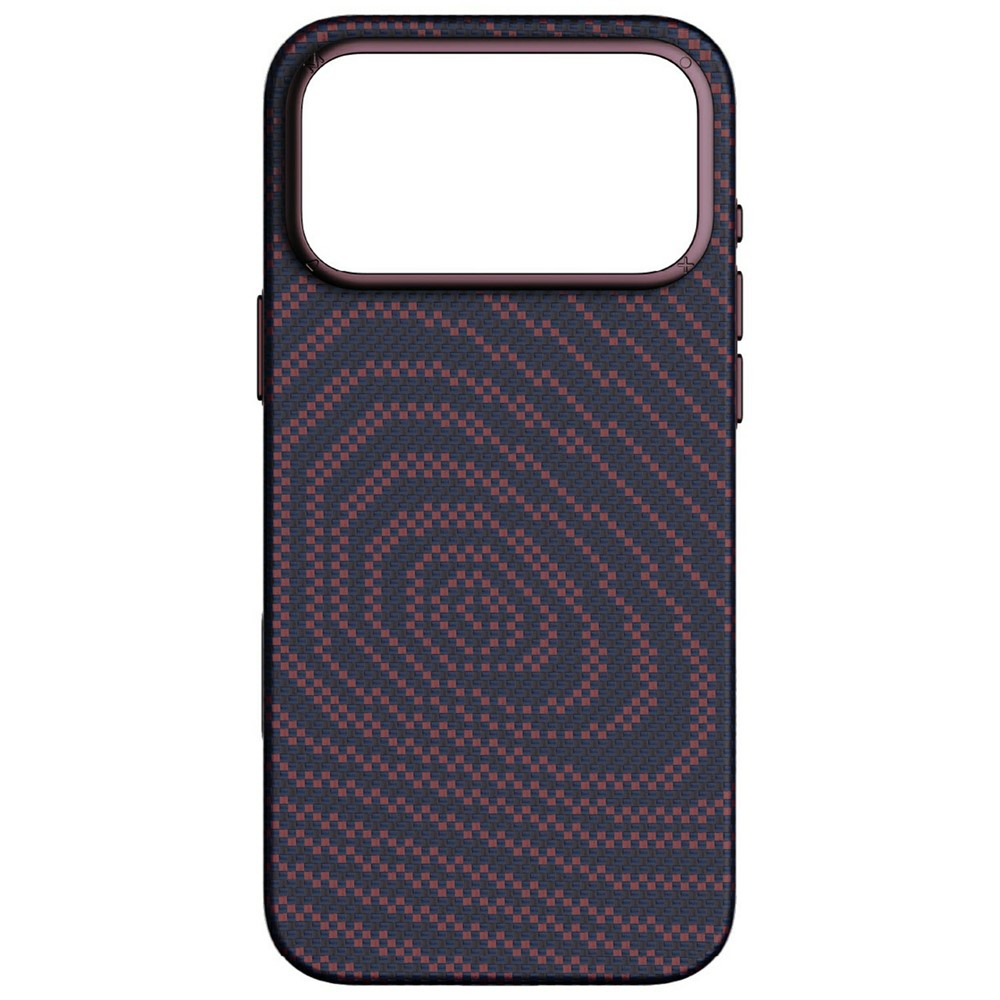 MOMAX SoMa Carbon Case for iPhone 17 Pro & 18 Pro, 1500D Aramid Fibre, photo 4