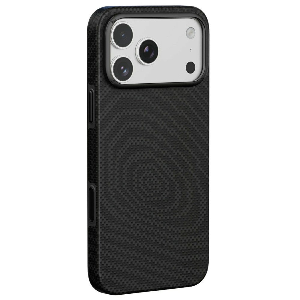 MOMAX SoMa Carbon Case for iPhone 17 Pro Max & 18 Pro Max, 1500D Aramid Fibre, photo 12