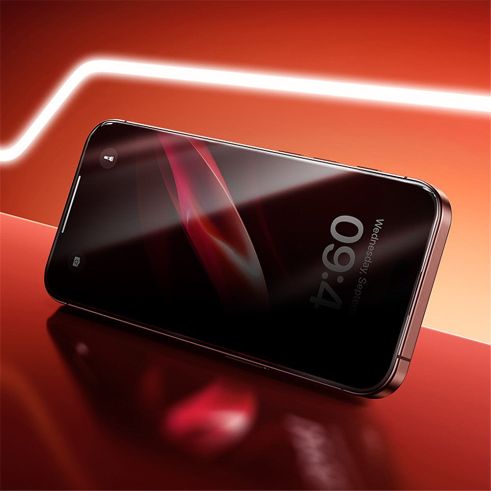 BENKS For iPhone 16 Pro Max Anti-Spy Screen Protector Zero Sense High Aluminium-Silicon Glass Film