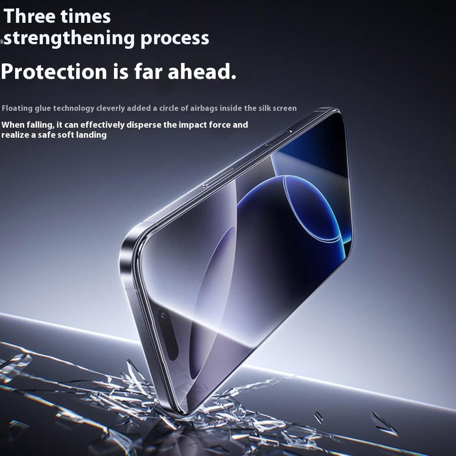 BENKS For iPhone 16 Pro Max Screen Protector 0.3mm Clear High Aluminium Silicon Glass Film