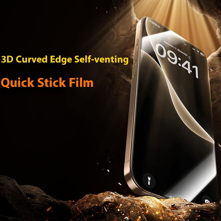 BENKS For iPhone 17 Pro Max Corning Gorilla Glass Screen Protector AR Anti Glare Hot Bending Full Glue Film