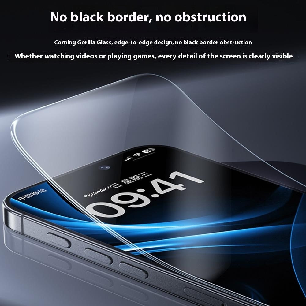 BENKS For iPhone 17 / 16 Pro Edge-Less Corning Gorilla Glass Ultra Clear Screen Protector