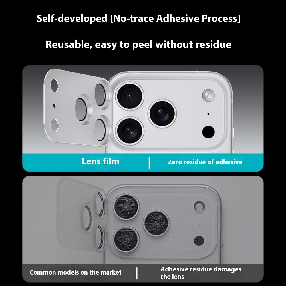 BENKS For iPhone 17 Pro Max Camera Lens Protector Corning Gorilla Glass + Metal Full Cover Lens Film