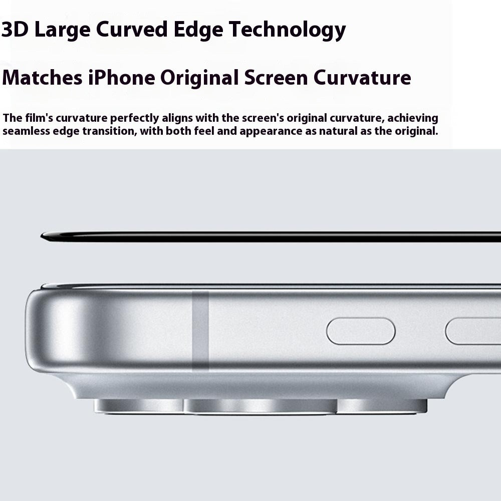 BENKS Zero Arc Series for iPhone 17 Pro Max / 16 Pro Max Screen Protector High Aluminium-silicon Glass HD Clear Film