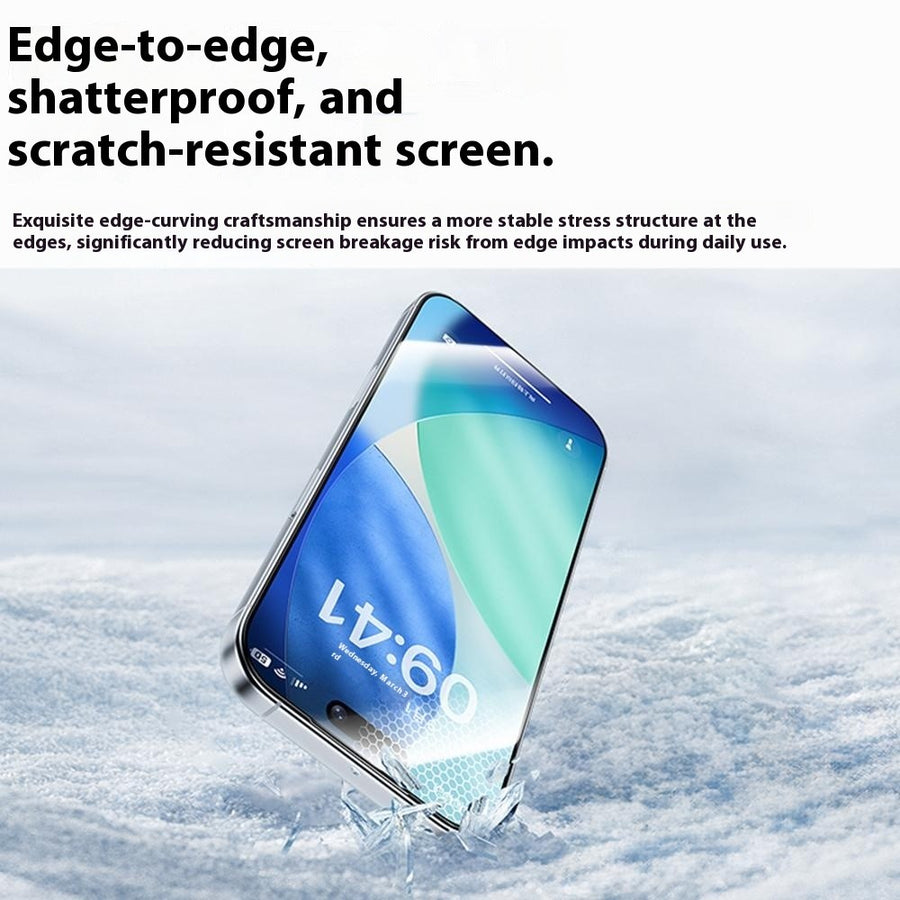 BENKS Zero Arc Series for iPhone 17 Pro Max / 16 Pro Max Screen Protector High Aluminium-silicon Glass HD Clear Film