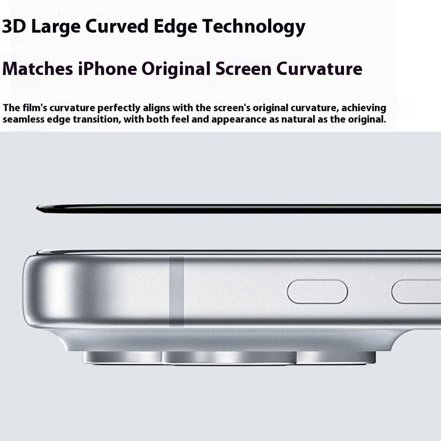 BENKS Zero Arc Series Anti Spy Privacy Screen Protector for iPhone 17 Pro / 17 / 16 Pro High Aluminium-silicon Glass Film