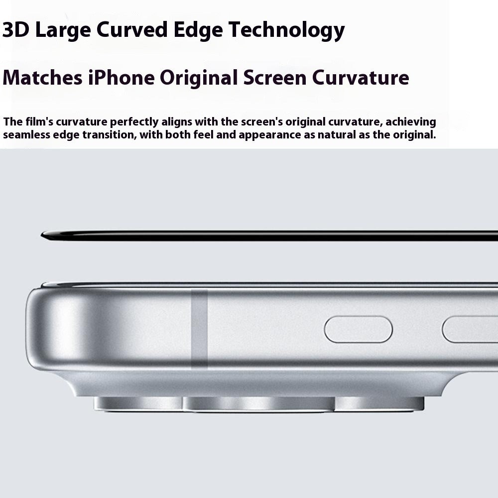 BENKS Zero Arc Series for iPhone 17 Pro Max / 16 Pro Max Anti Spy Privacy Screen Protector High Aluminium-silicon Glass Film