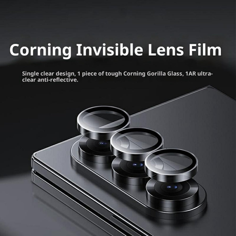BENKS 1 Set For Samsung Galaxy Z Fold7 5G Corning Gorilla Glass Full Coverage Camera Lens Protector with Aluminium Alloy Frame