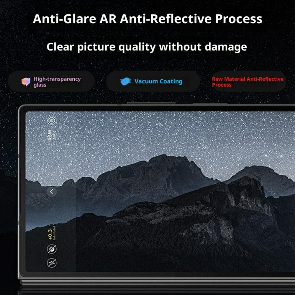 BENKS 1 Set For Samsung Galaxy Z Fold7 5G Corning Gorilla Glass Full Coverage Camera Lens Protector with Aluminium Alloy Frame