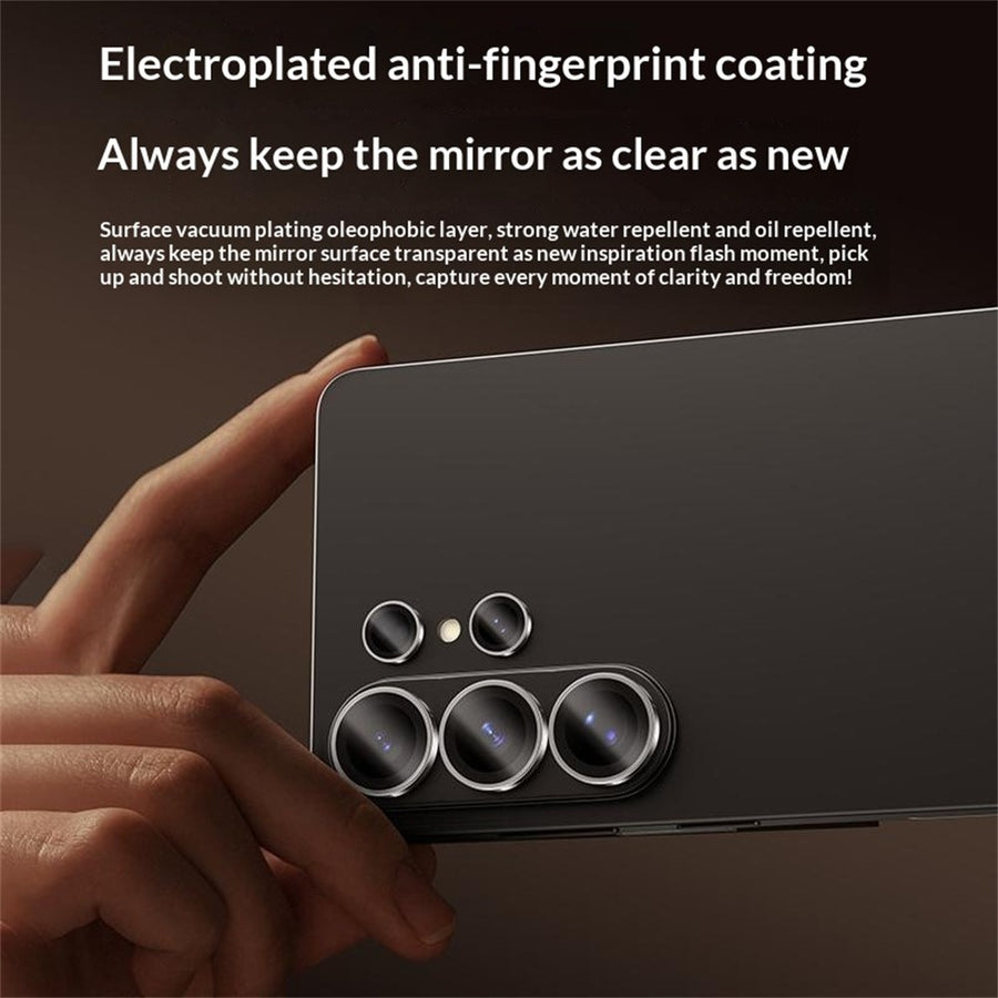 BENKS 1 Set For Samsung Galaxy S26+ Corning Gorilla Glass Full Coverage Camera Lens Protector with Aluminium Alloy Frame