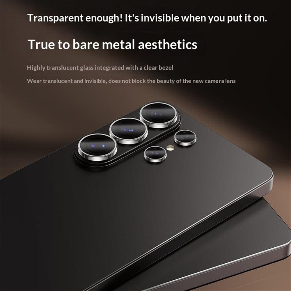 BENKS 1 Set For Samsung Galaxy S26 Corning Gorilla Glass Full Coverage Camera Lens Protector with Aluminium Alloy Frame