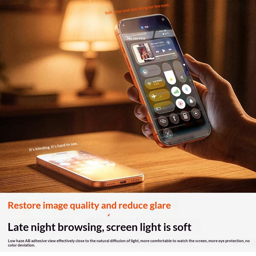 BENKS for iPhone 17 Pro Max Screen Protector Lithium Aluminium-silicon Glass 3D Hot Bending  Eye Protection Film