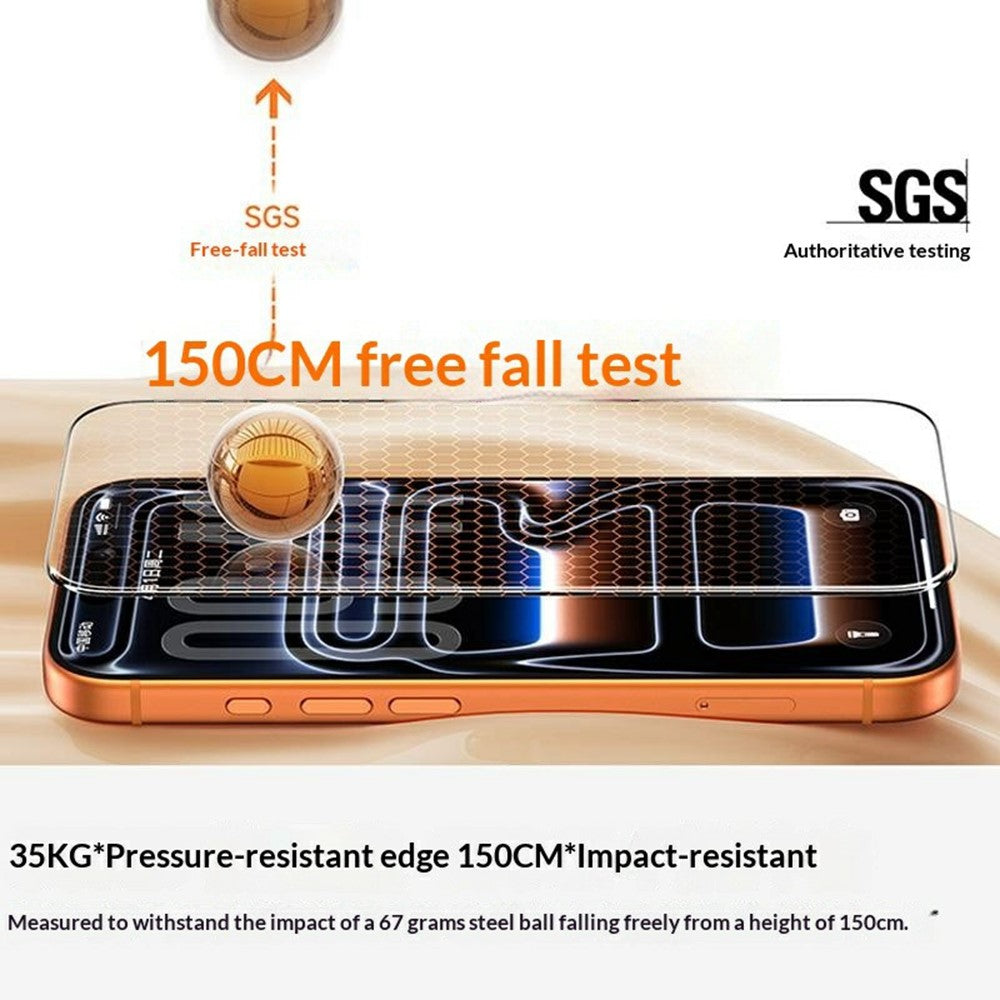 BENKS for iPhone 17 Pro Max Screen Protector Lithium Aluminium-silicon Glass AR Anti-Reflective Film