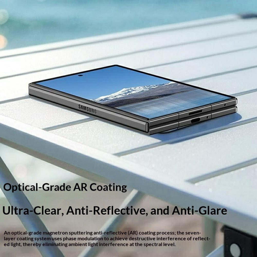BENKS For Samsung Galaxy Z Fold8 Lithium Aluminium-silicon Glass Full Screen Protector 9H Hardness Anti-Reflective Film