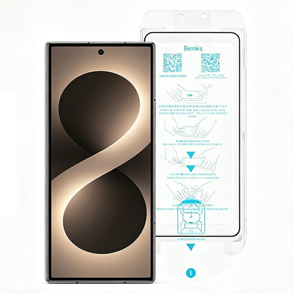BENKS For Samsung Galaxy Z Fold8 Ultra Lithium Aluminium-silicon Glass Full Screen Protector 9H Hardness Anti-Reflective Film