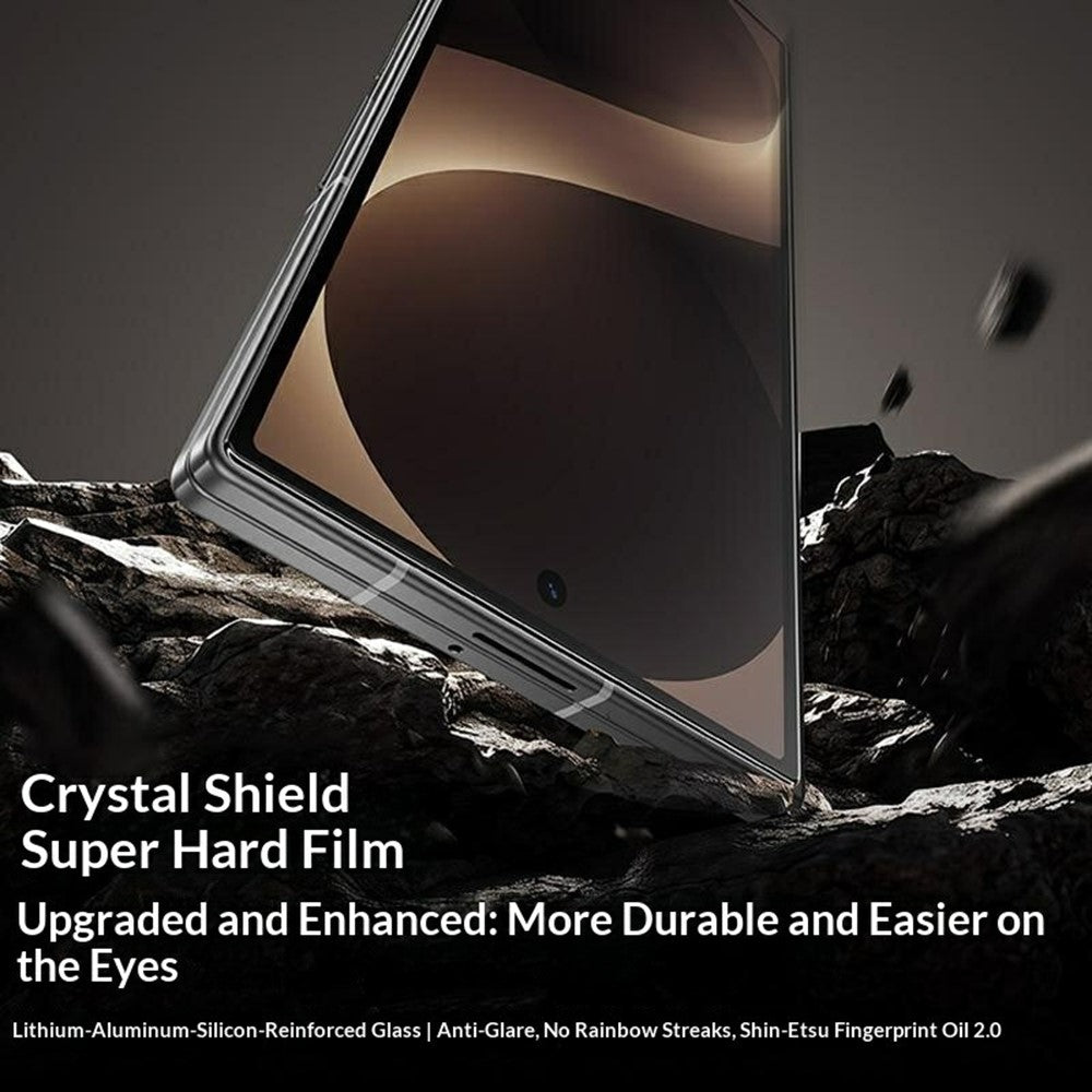 BENKS For Samsung Galaxy Z Fold8 Ultra Lithium Aluminium-silicon Glass Full Screen Protector 9H Hardness Anti-Reflective Film