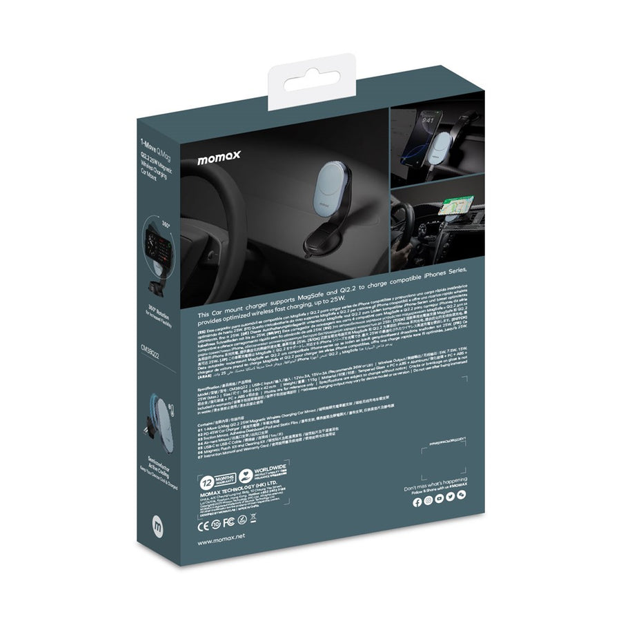 MOMAX 1-Move Q.Mag Car Mount, Magnetic, photo 16