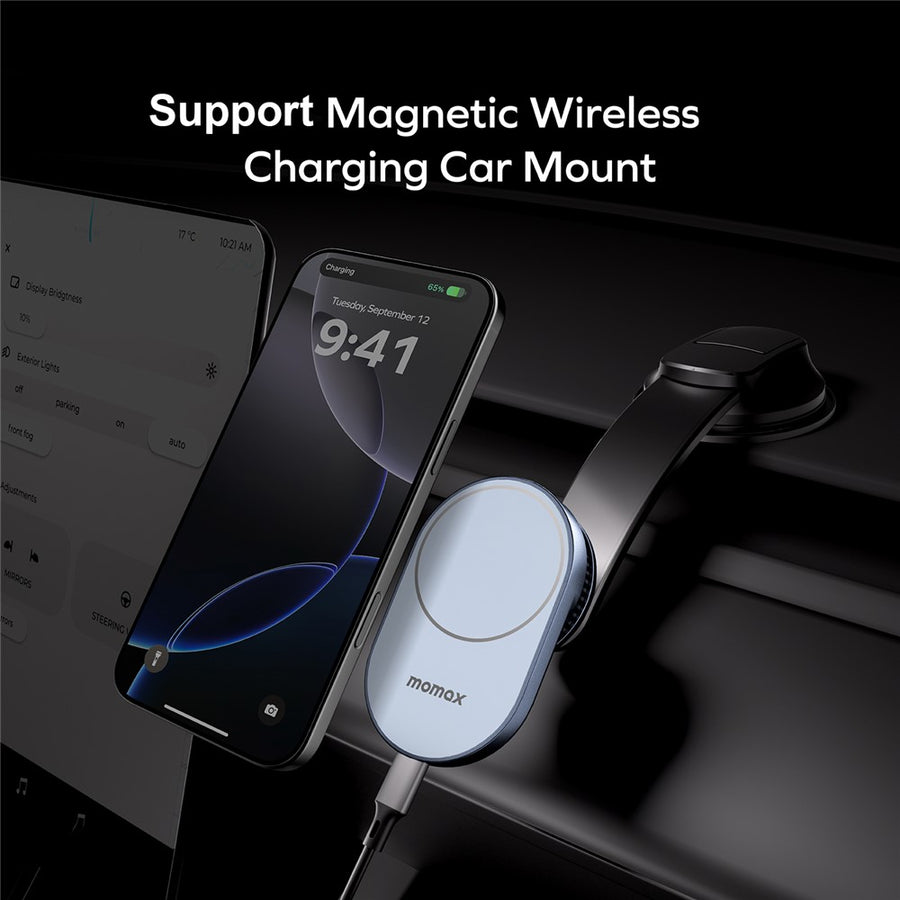 MOMAX 1-Move Q.Mag Car Mount, Magnetic, photo 2