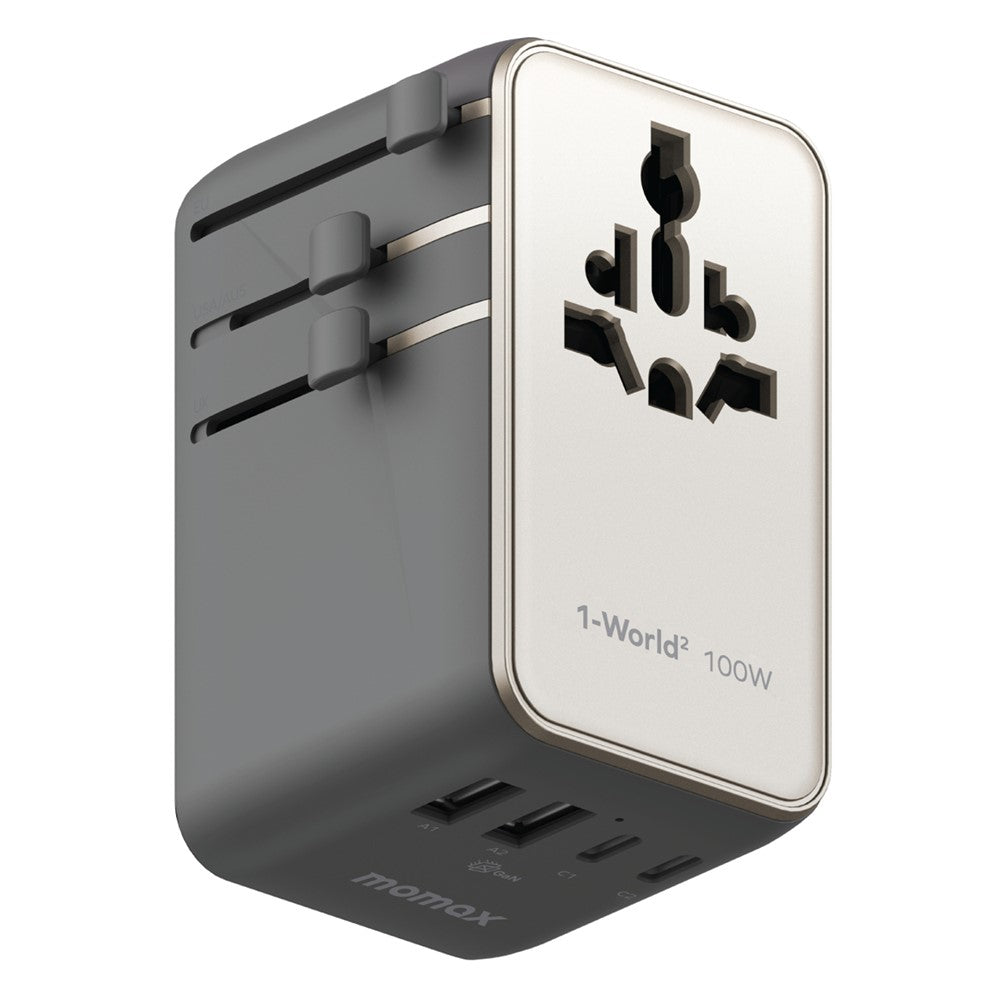 MOMAX 1-World 2 Charger 100W, GaN Fast Charging, photo 16