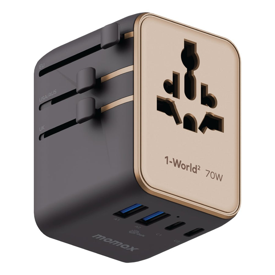MOMAX 1-World 2 Charger 70W, GaN Fast Charging, photo 15
