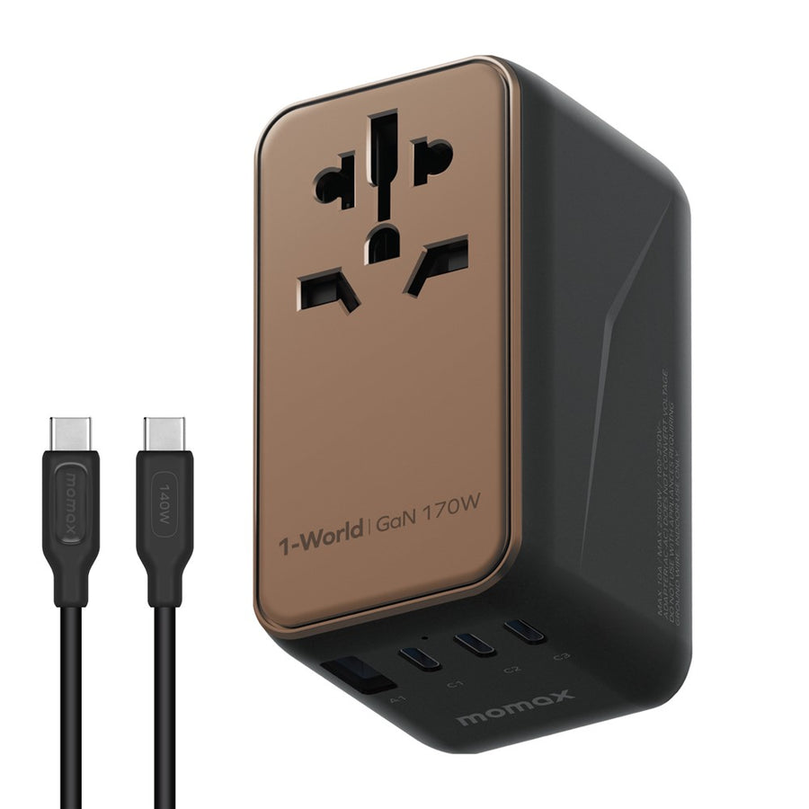 MOMAX 1-World 170W Charger 170W, GaN Fast Charging, photo 1