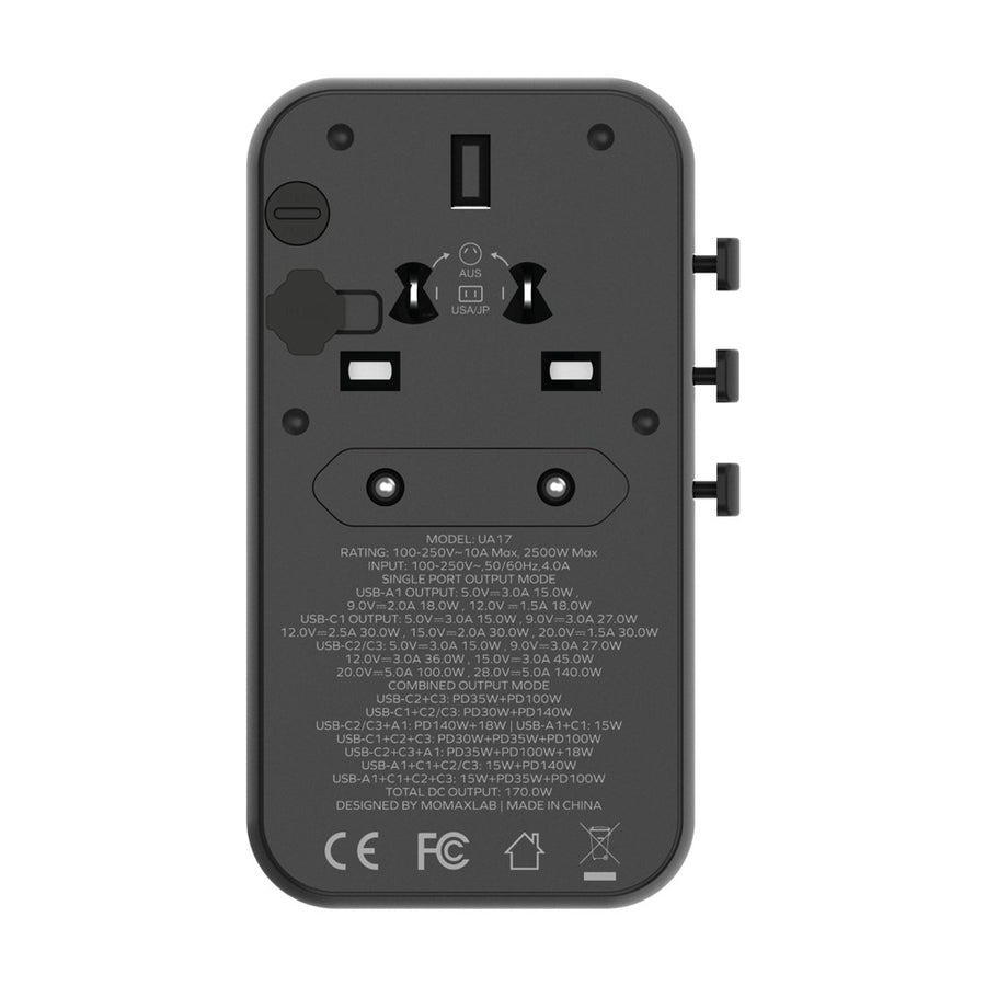 MOMAX 1-World 170W Charger 170W, GaN Fast Charging, photo 10