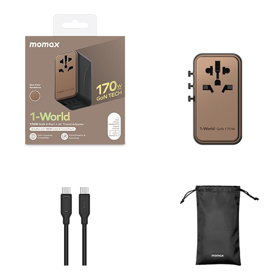 MOMAX 1-World 170W Charger 170W, GaN Fast Charging, photo 13