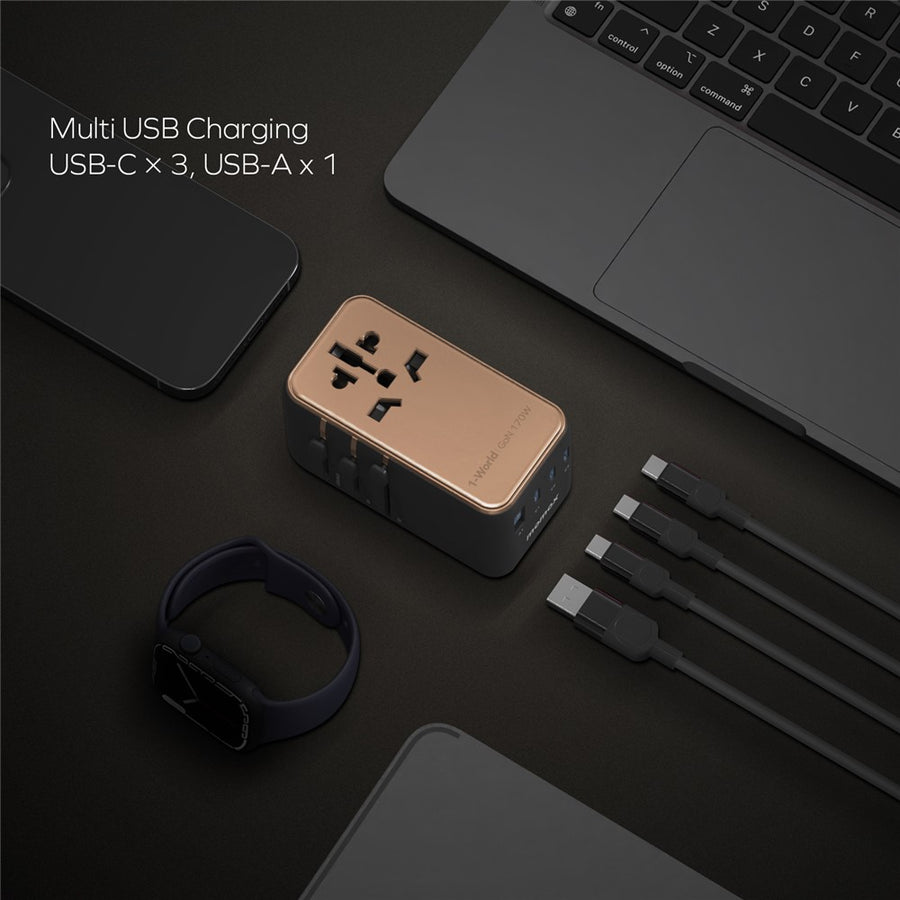 MOMAX 1-World 170W Charger 170W, GaN Fast Charging, photo 6