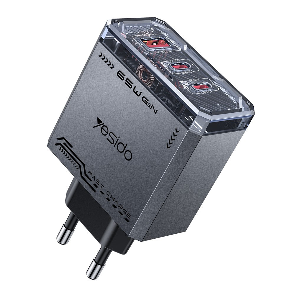 YESIDO YC101 65W Transparent Charger