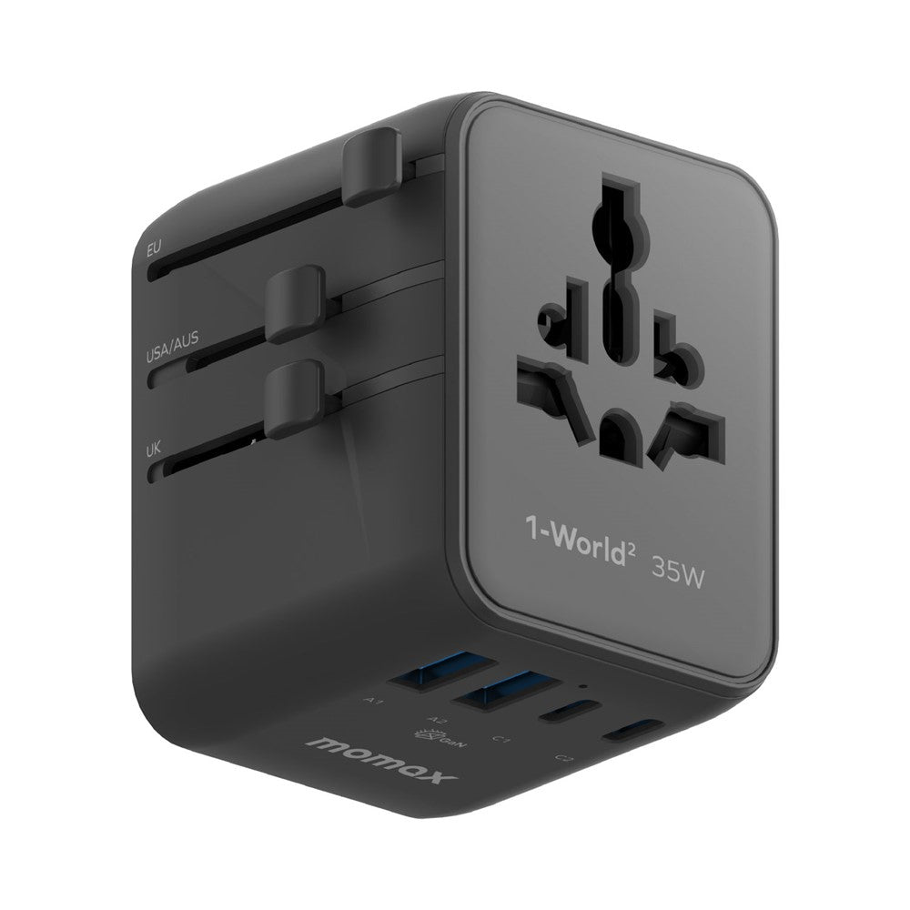 MOMAX UA27 1-World Charger 35W, GaN Fast Charging, photo 10