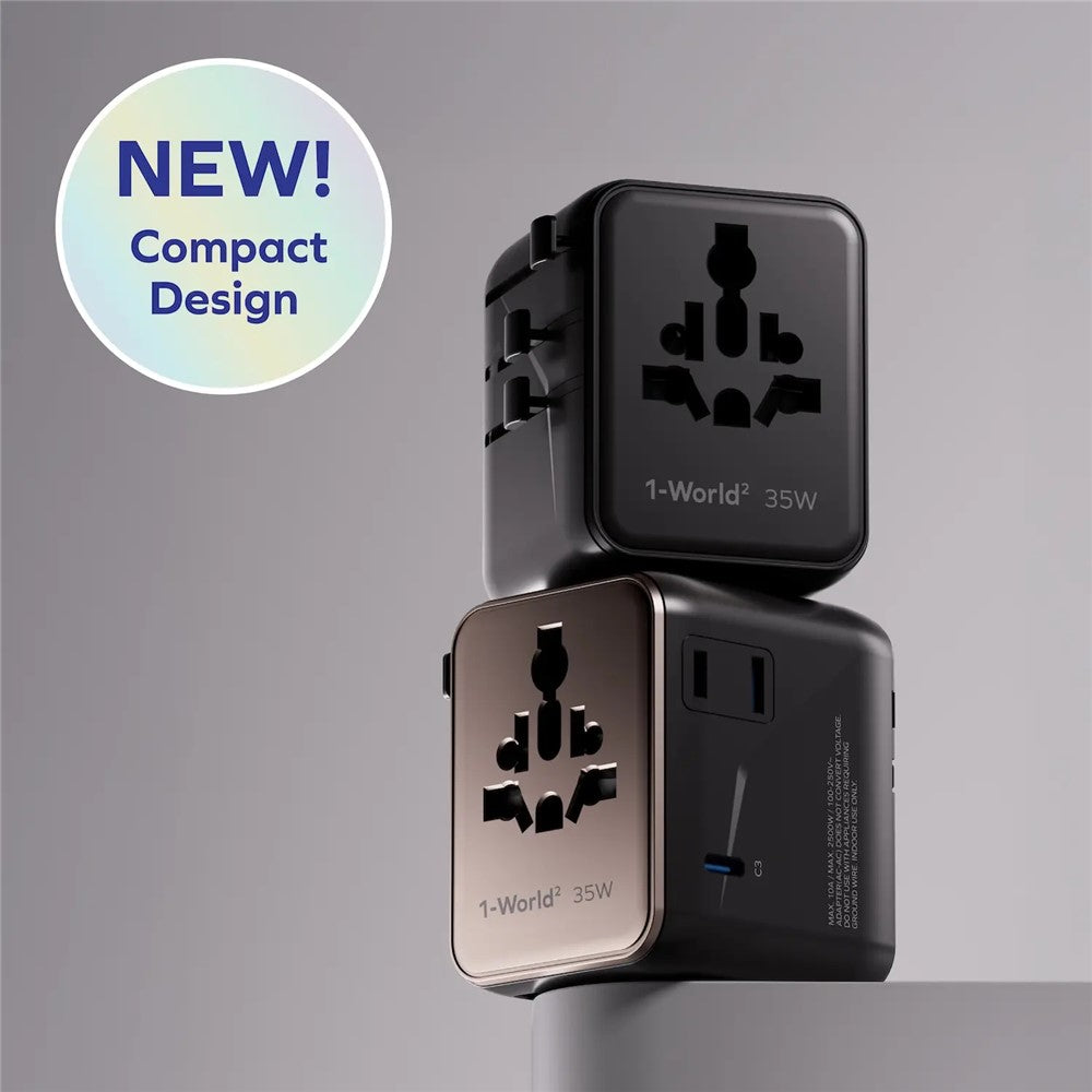 MOMAX UA27 1-World Charger 35W, GaN Fast Charging, photo 8