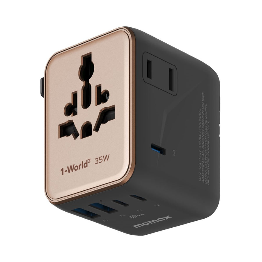MOMAX UA27 1-World Charger 35W, GaN Fast Charging, photo 18