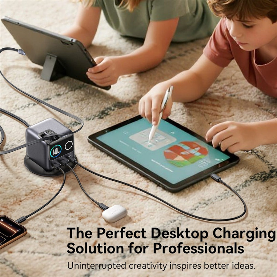 JOYROOM JR-TRD01 140W GaN Desktop Charger, 5 Ports, photo 10