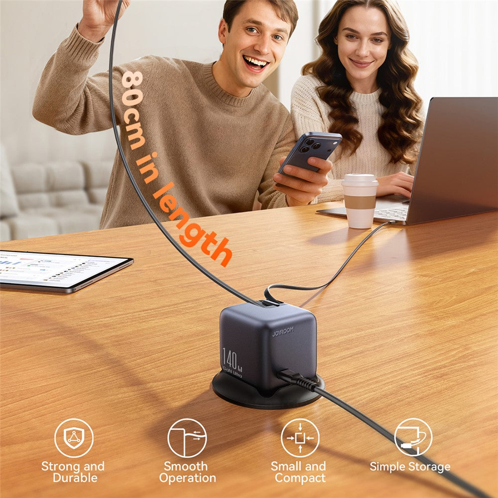 JOYROOM JR-TRD01 140W GaN Desktop Charger, 5 Ports, photo 4