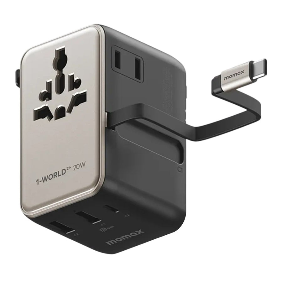 MOMAX UA30 1-World2+ Charger 70W, GaN Fast Charging, photo 16