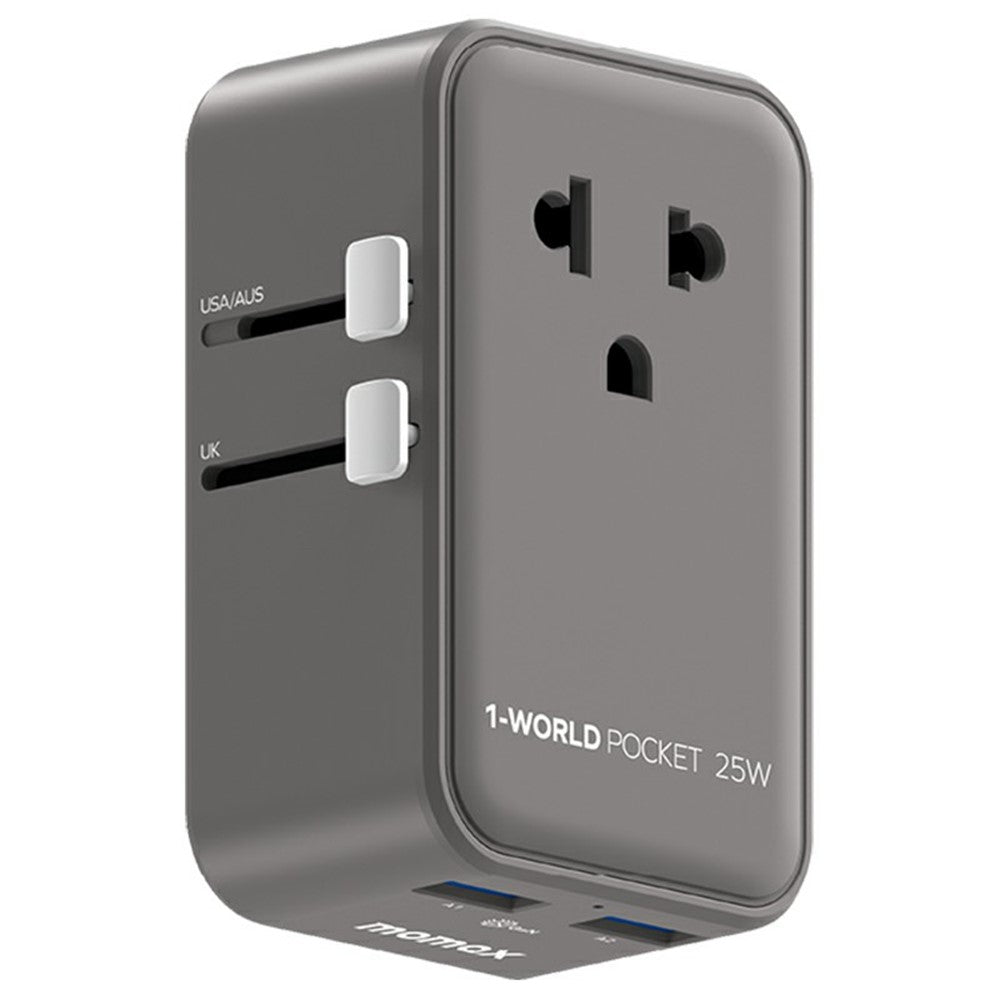 MOMAX UA32 1-World Charger 25W, GaN Fast Charging, photo 1