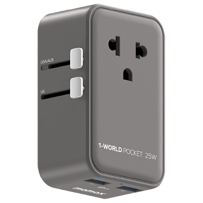 MOMAX UA32 1-World Charger 25W, GaN Fast Charging, photo 1
